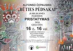 Alfonsas Čepauskas Anniversary Exhibition poster