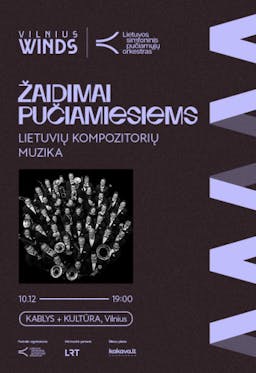 Gry na instrumenty dęte | Muzyka litewskich kompozytorów poster