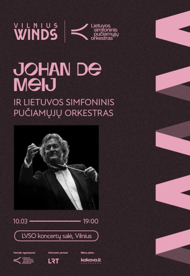 JOHAN DE MEIJ i Litewska Symfoniczna Orkiestra Dęta