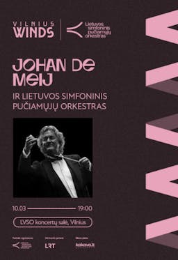 JOHAN DE MEIJ i Litewska Symfoniczna Orkiestra Dęta poster