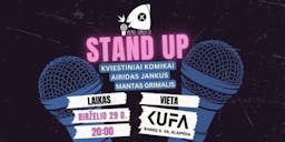 Memel Comedy Co - KUFA poster