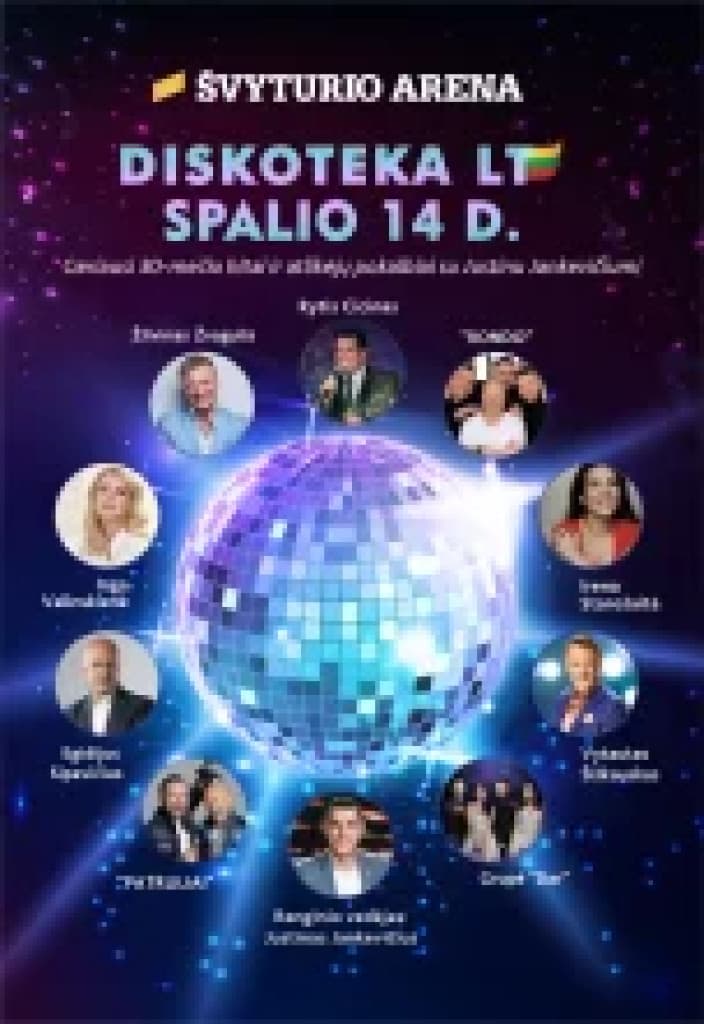 DISKOTEKA LT The best Lithuanian hits of the 30th anniversary
