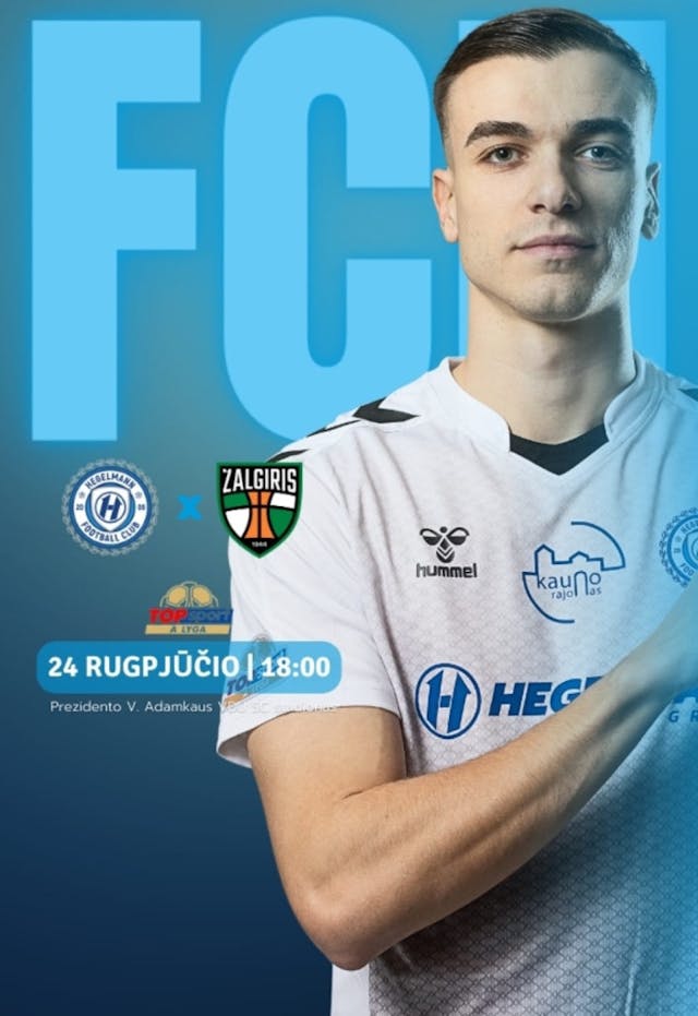 TOPSport A liga kolejka 28: FC Hegelmann x FK Kauno Žalgiris
