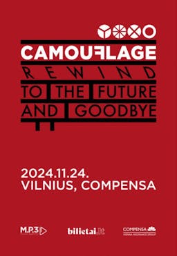 Camouflage Live Tour 2024 - powrót do przyszłości i pożegnanie poster