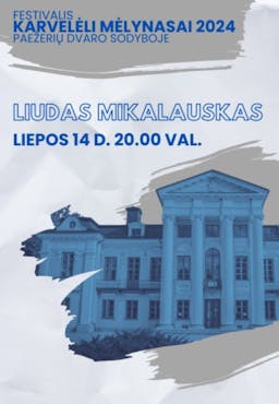 Solista operowy Liudas Mikalauskas (bas) poster