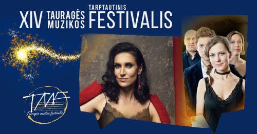 14th Tauragė Music Festival/ TANGO WITH PIAZZOLLA poster