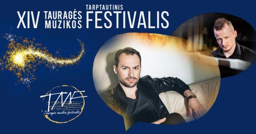 14th Tauragė Music Festival/ 25 YEARS OF EDGAR MONTVIDO... poster