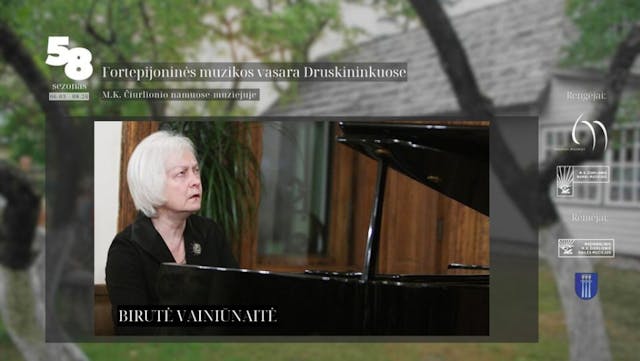 Recital pianistki Birutė Vainiūnaitė