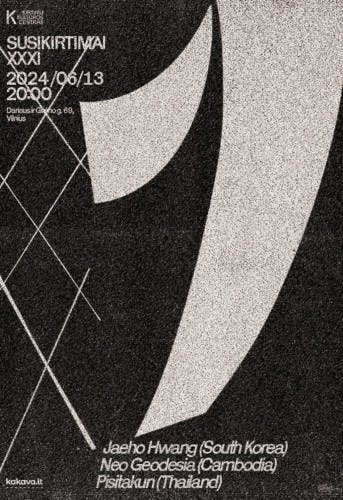 SPOTKANIE XXXI: Jaeho Hwang (KR) / Neo Geodesia (KH) / Pisitakun (TH) poster