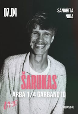Sangrita Live | Šarukas arba 1/4 Garbanoto poster
