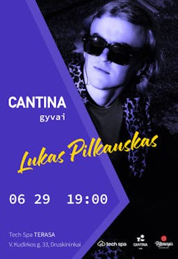Cantina na żywo: Lukas Pilkauskas poster