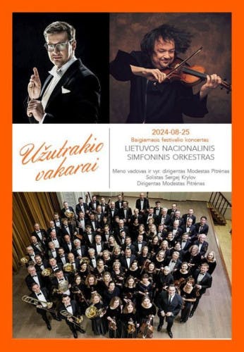 Final concert of the festival poster