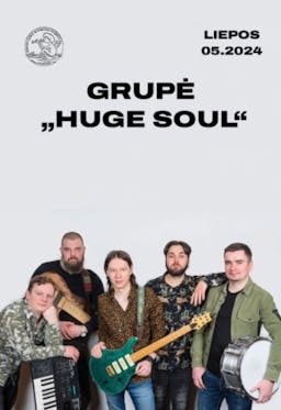 Geriausios „Hiperbolės“ dainos su grupe „Huge Soul“ poster
