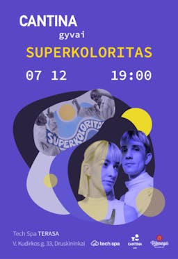 CANTINA Live: Supercoloritis poster