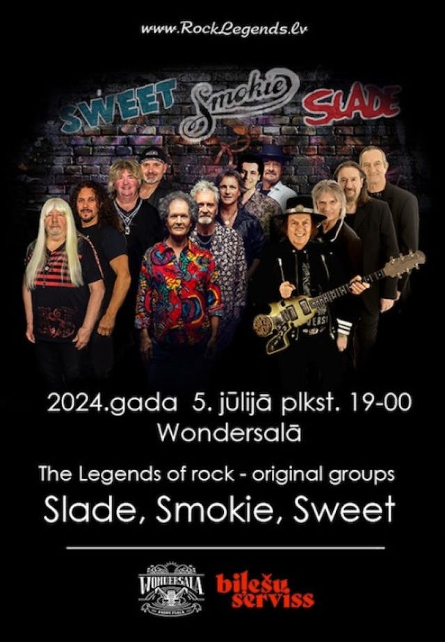 Legendy rocka: Slade, Smokie, Sweet