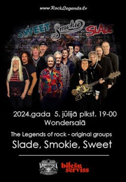 Legendy rocka: Slade, Smokie, Sweet poster