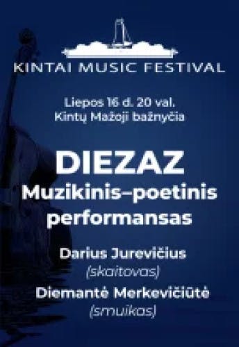 Diezaz | Musical-poetic performance poster