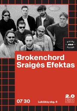 Brokenchord x Sraigės Efektas poster