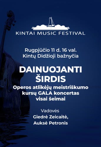 Kintai Music Festival: ŚPIEWAJĄCE SERCA | Koncert Galowy Wykonawców Operowych Masterclass dla całej rodziny poster