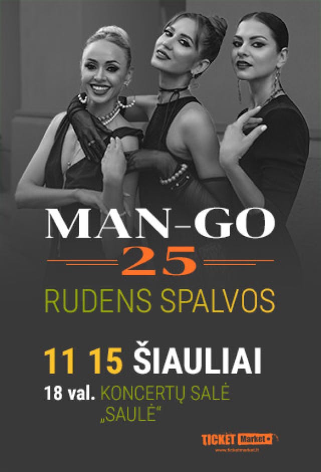 MAN-GO 25. Rudens spalvos