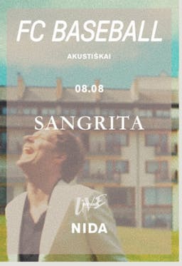 Sangrita Live | FC Baseball akustiškai poster