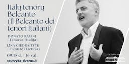 Italų tenorų Belcanto (Il Belcanto dei tenori Italiani) poster