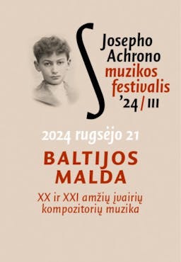 ''Baltijos malda'' poster