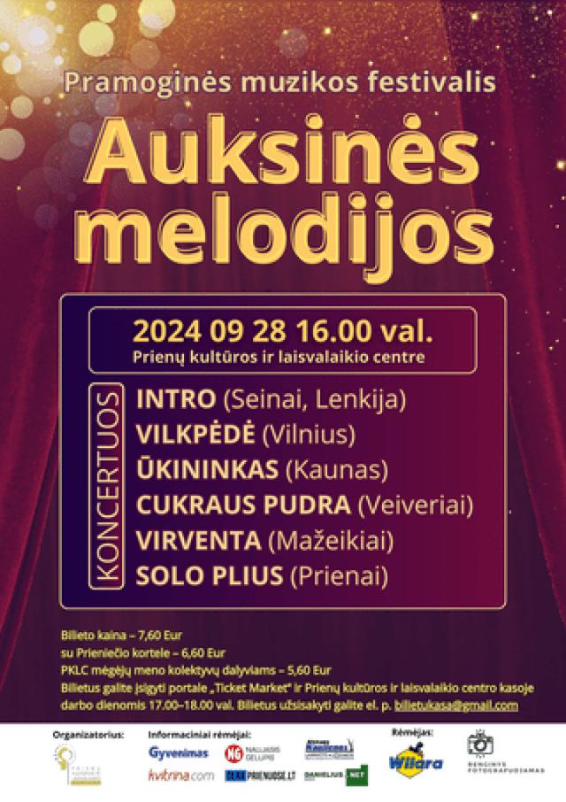 Pramoginės muzikos festivalis AUKSINĖS MELODIJOS