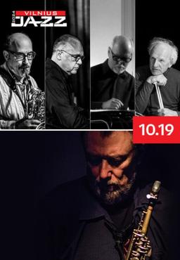 Vilnius Jazz 2024: квартет Раскина-Стендаля-Перкиса-Тарасова, John Butchers Vilnius Fixations poster