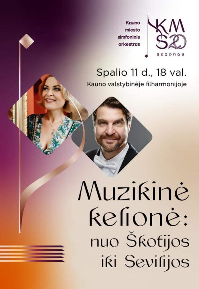 Muzikinė kelionė: nuo Škotijos iki Sevilijos