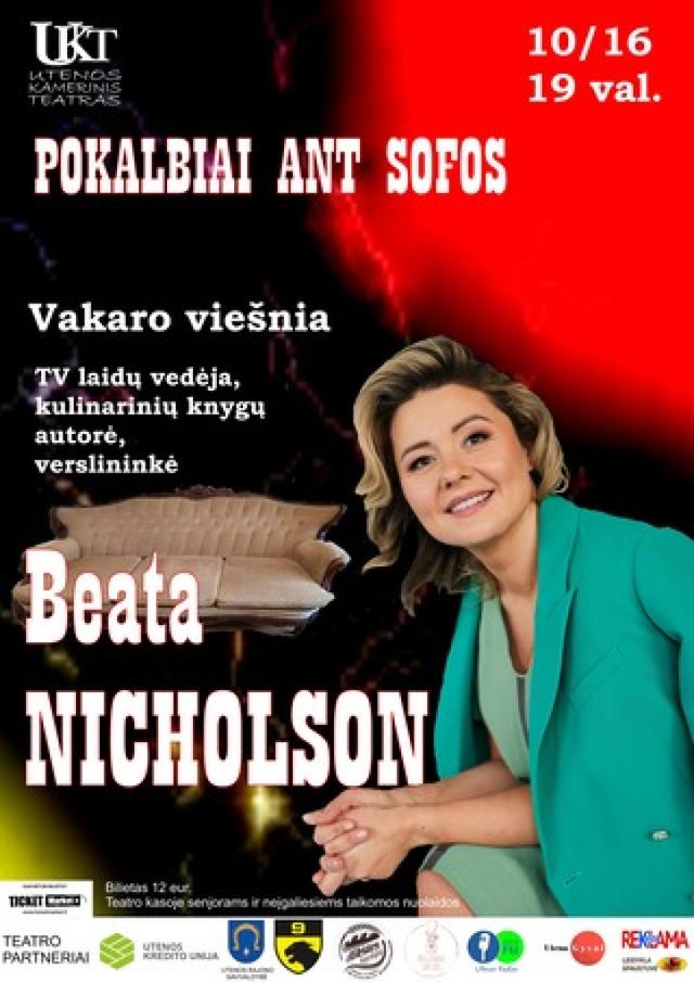 Rozmowa na kanapie. Gość wieczoru Beata Nicholson