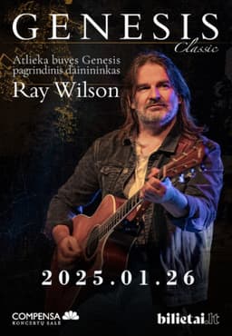 GENESIS Classic - Ray Wilson & Band poster