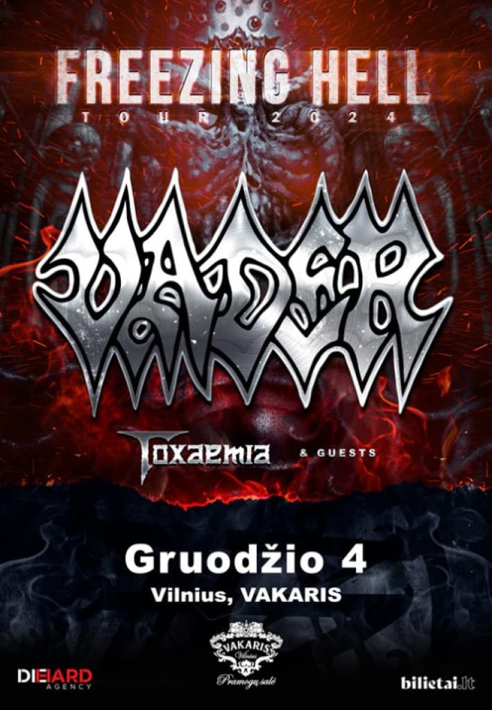 VADER - Freezing Hell Tour 2024 - Vilnius