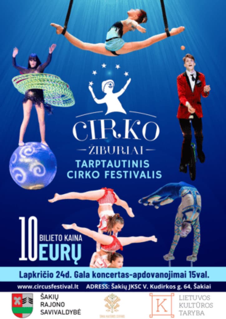 Tarptautinis cirko festivalis “Cirko žiburiai 2024”