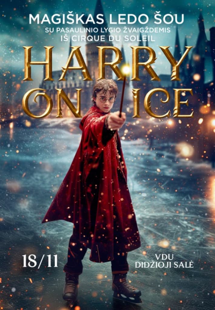 Harry on ICE ledo šou su ''Cirque du Soleil'' žvaigždėmis