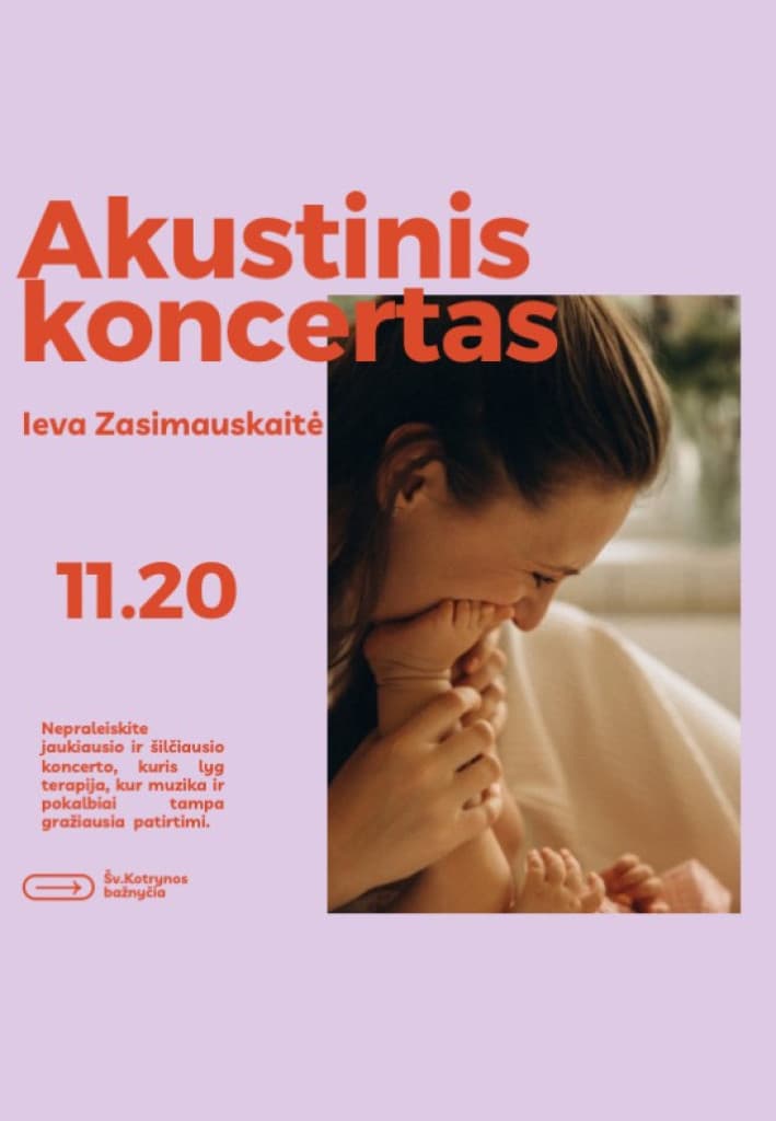 Ieva Zasimauskaitė "Akustinis koncertas"