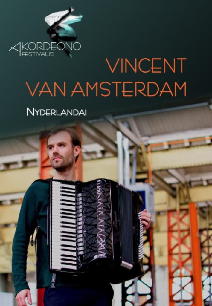 VINCENT van AMSTERDAM (akordeonas) / Nyderlandai