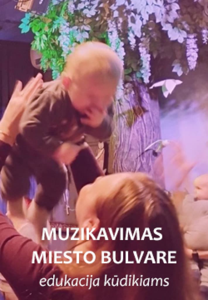 Edukacija. Muzikavimas miesto bulvare