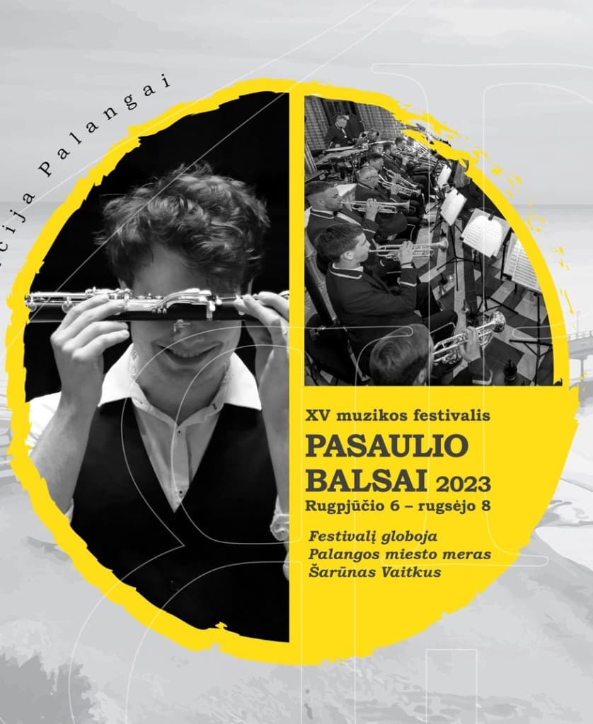 The opening concert of the festival. Fanfare for Palanga
