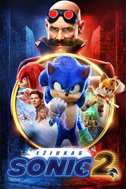 Ežiukas Sonic 2 poster
