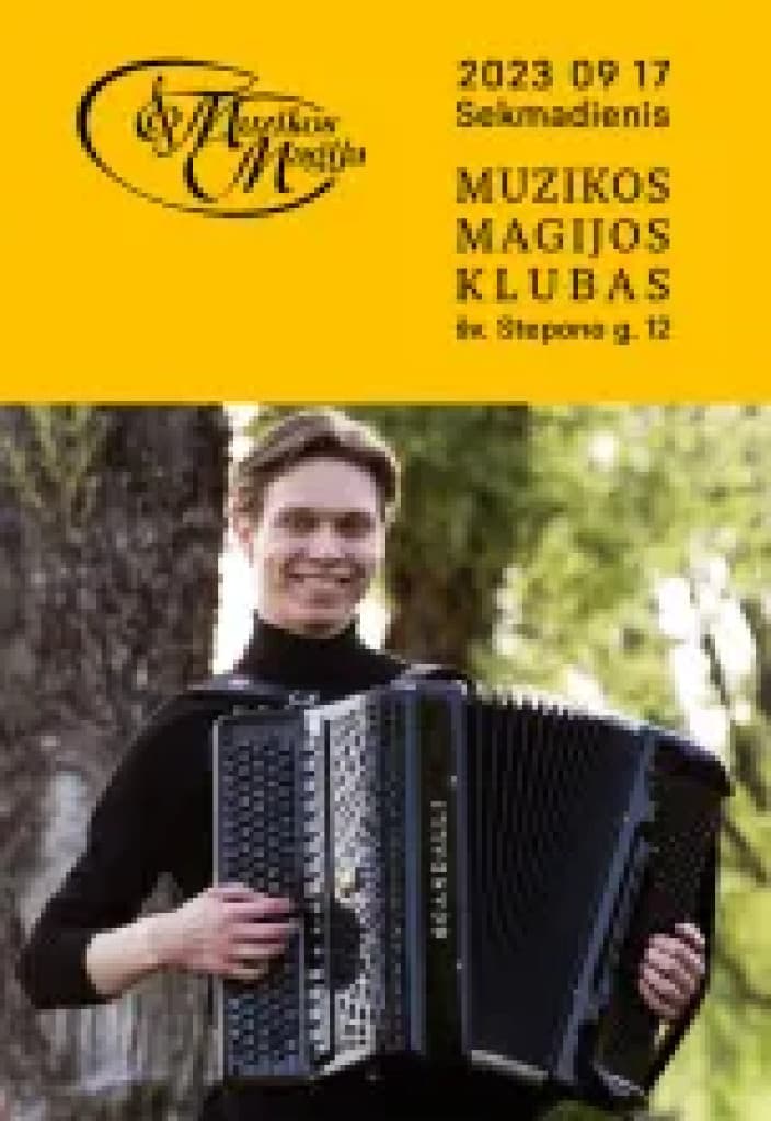 Music pitch: accordion music tasting
