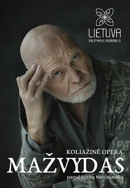 Koliažinė opera MAŽVYDAS poster