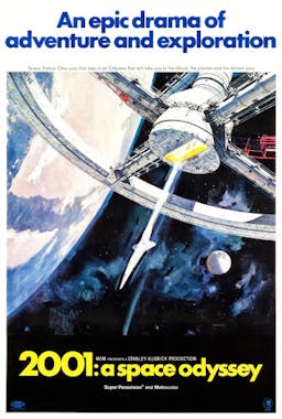 2001 metų kosminė odisėja poster