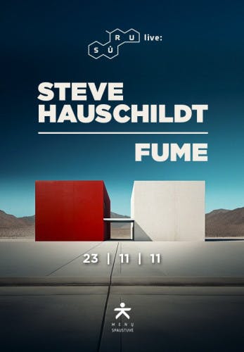 Steve Hauschildt | Fume poster