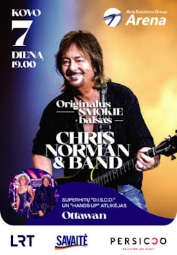 CHRIS NORMAN & BAND bei OTTAWAN koncertas poster