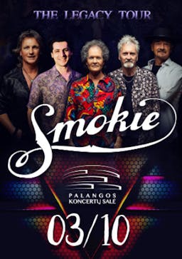 Smokie | THE LEGACY TOUR poster