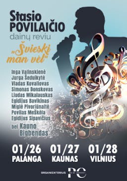 Stasio Povilaičio dainų reviu | Švieski man vėl poster