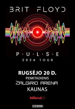 Brit Floyd - Pulse 2024 Tour poster