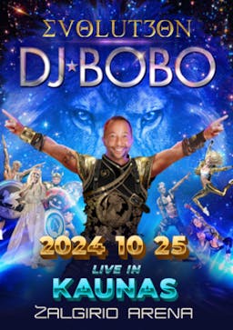 DJ BoBo 30-mečio šou „Evolut30n“ poster