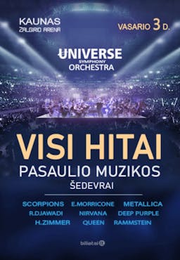 VISI HITAI | Pasaulio Muzikos Šedevrai poster